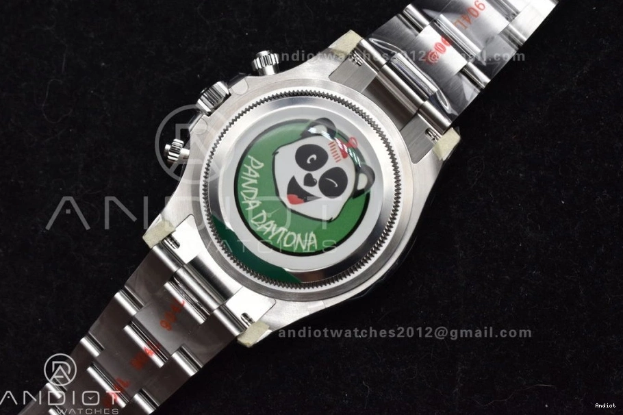 Comfortable Daytona BTF 1:1 Best Bracelet 777 SS DD 904L Black Edition Steel On 126500 Dial 0815